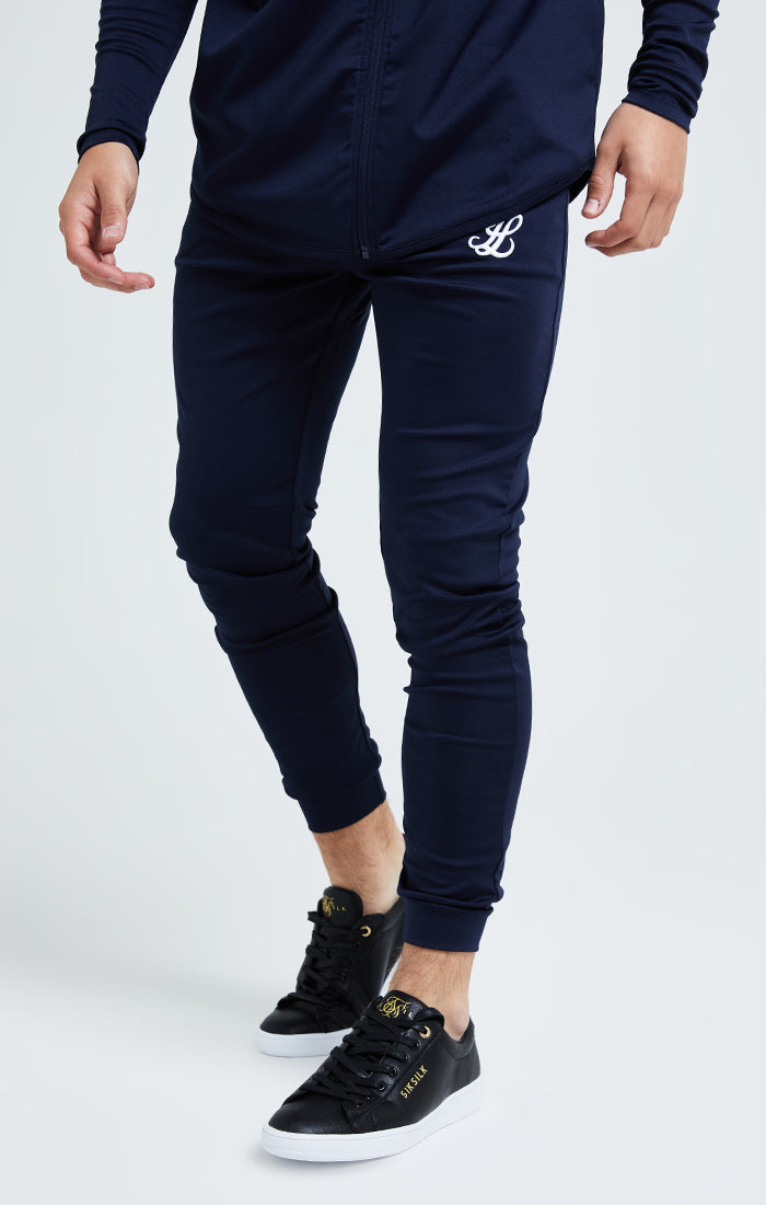 Load image into Gallery viewer, Boys Illusive Navy Essentials Fitted Jogger
