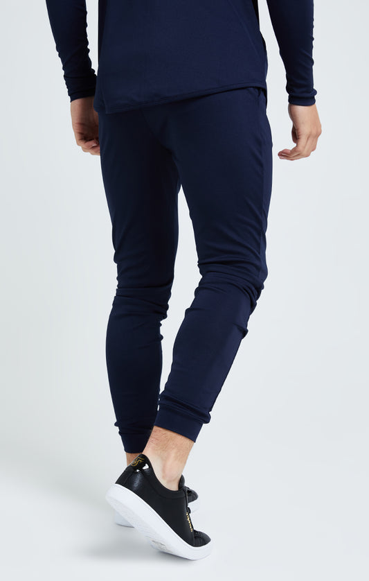 Boys Illusive Navy Essentials Fitted Jogger