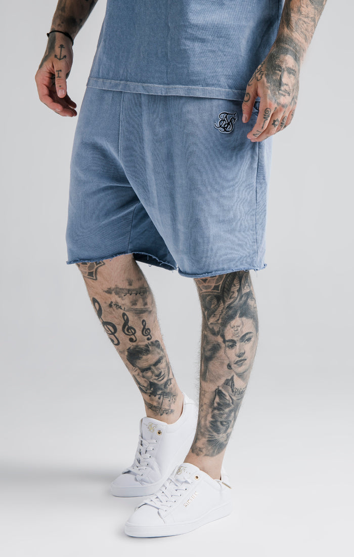 Load image into Gallery viewer, SikSilk Relaxed Shorts - Washed Blue