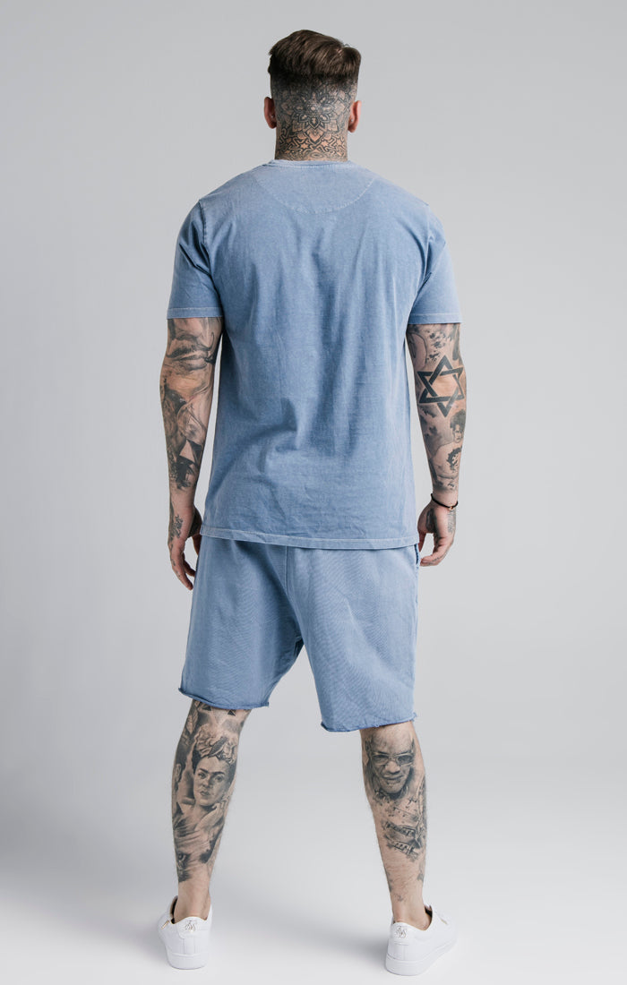 Load image into Gallery viewer, SikSilk Relaxed Shorts - Washed Blue (4)