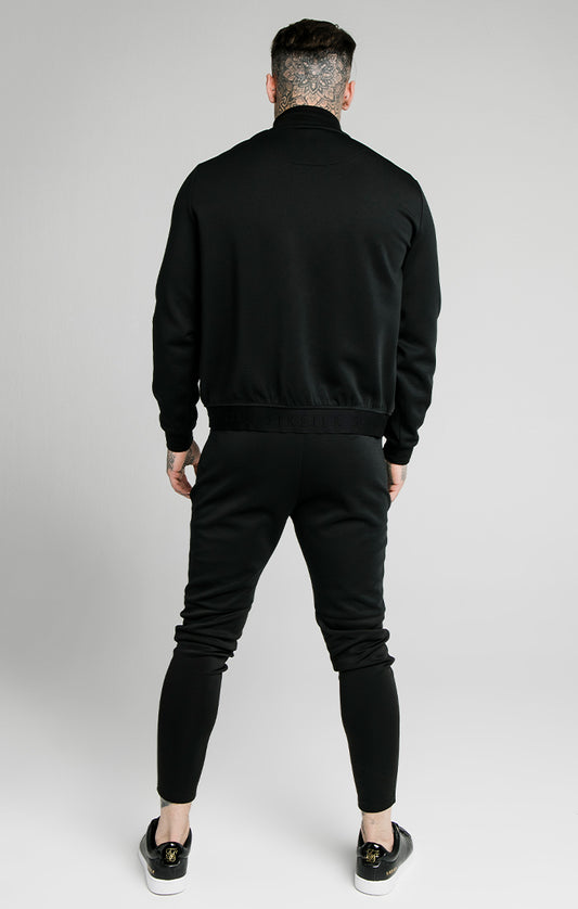 SikSilk Legacy Fade Bomber – Black & Fluro White