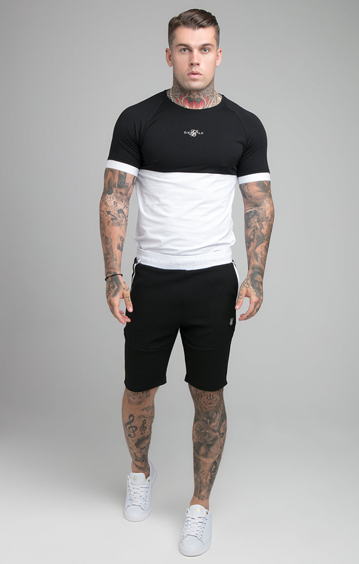 Load image into Gallery viewer, Black Elastic Cuff T-Shirt (4)