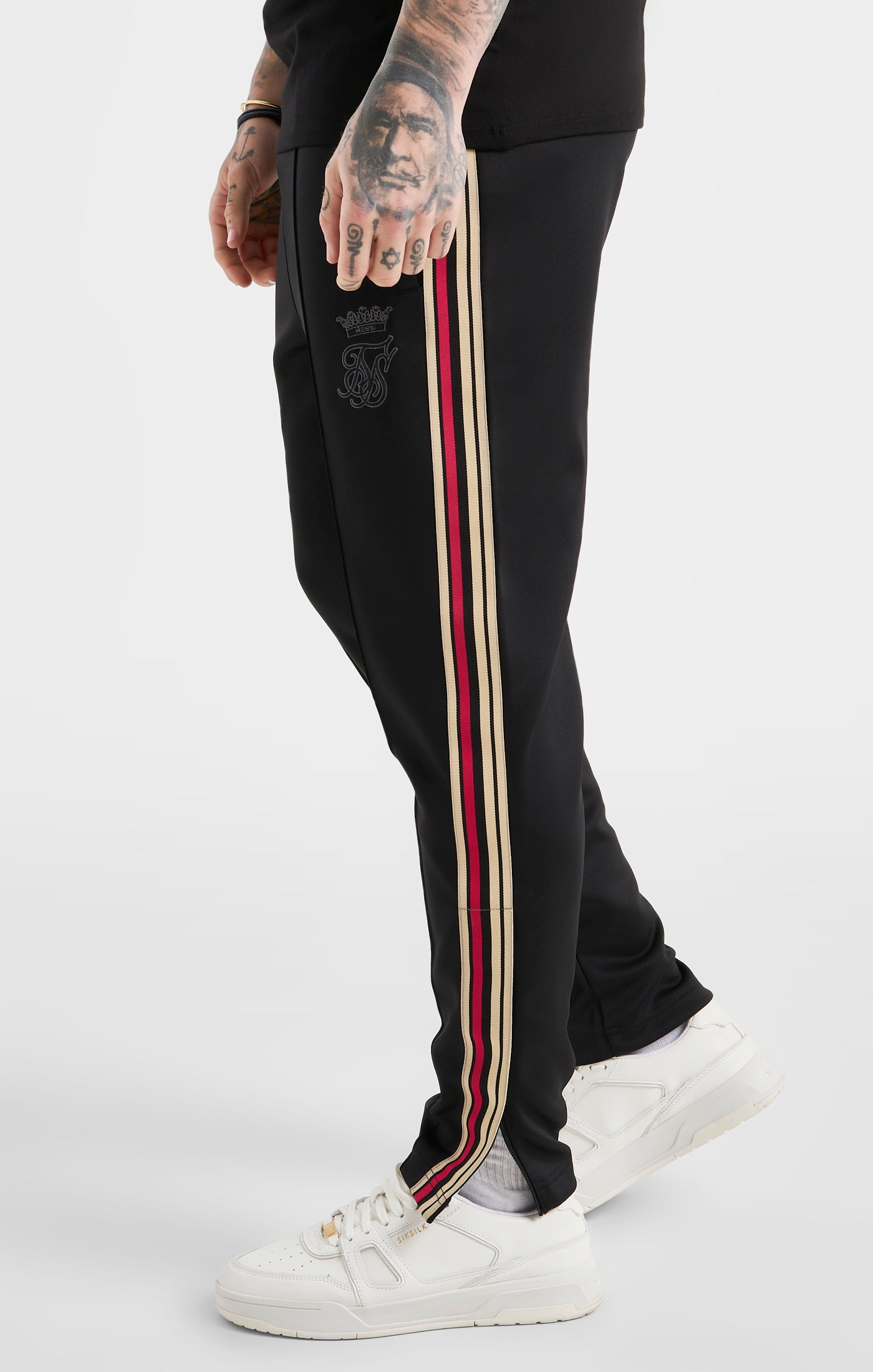 Load image into Gallery viewer, Messi x SikSilk Loose Fit Pant - Black (1)