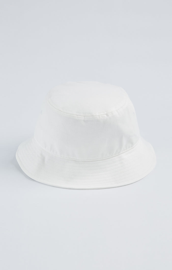 Load image into Gallery viewer, White And Gold Bucket Hat (2)