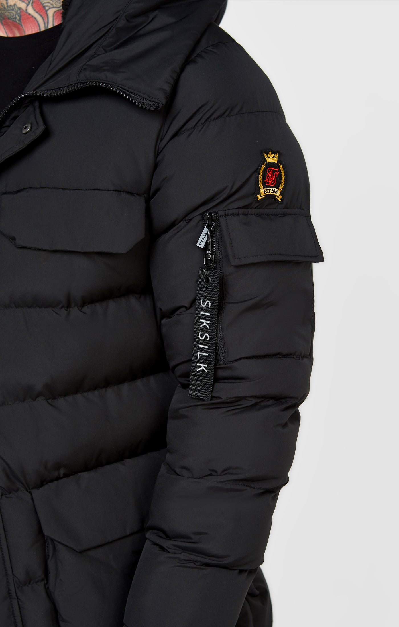 Load image into Gallery viewer, Black Parka Coat (1)