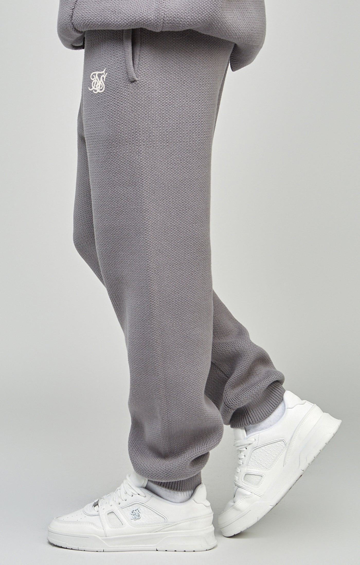 Load image into Gallery viewer, Grey Knitted Pants (2)