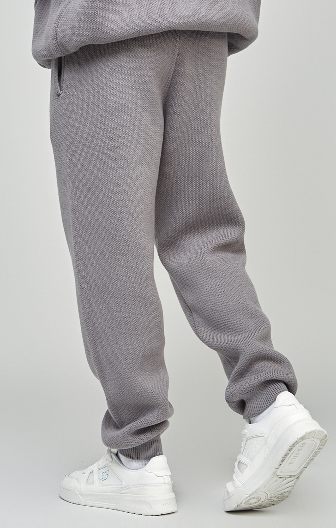 Load image into Gallery viewer, Grey Knitted Pants (3)