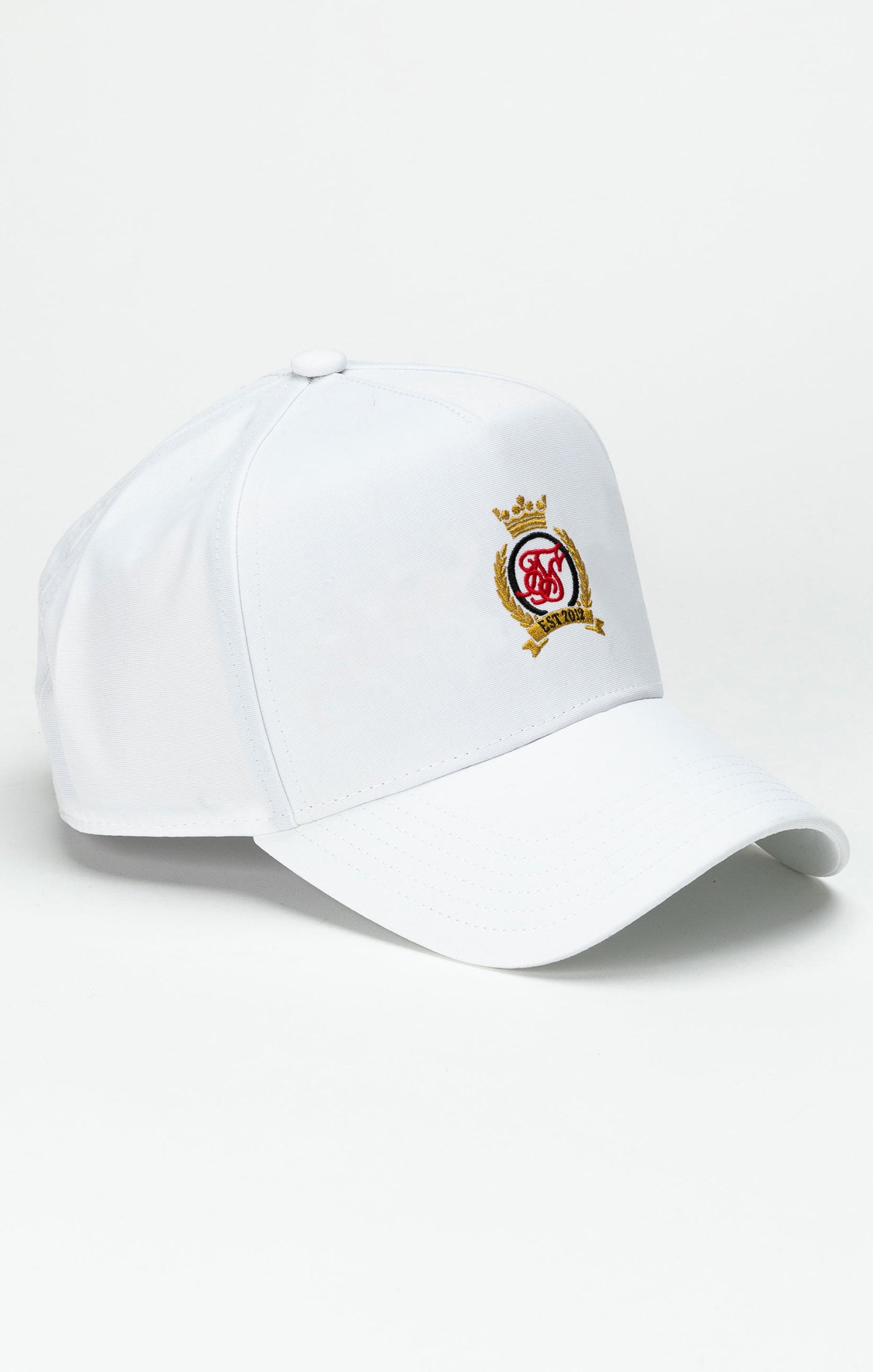 Load image into Gallery viewer, White Crest Trucker Cap