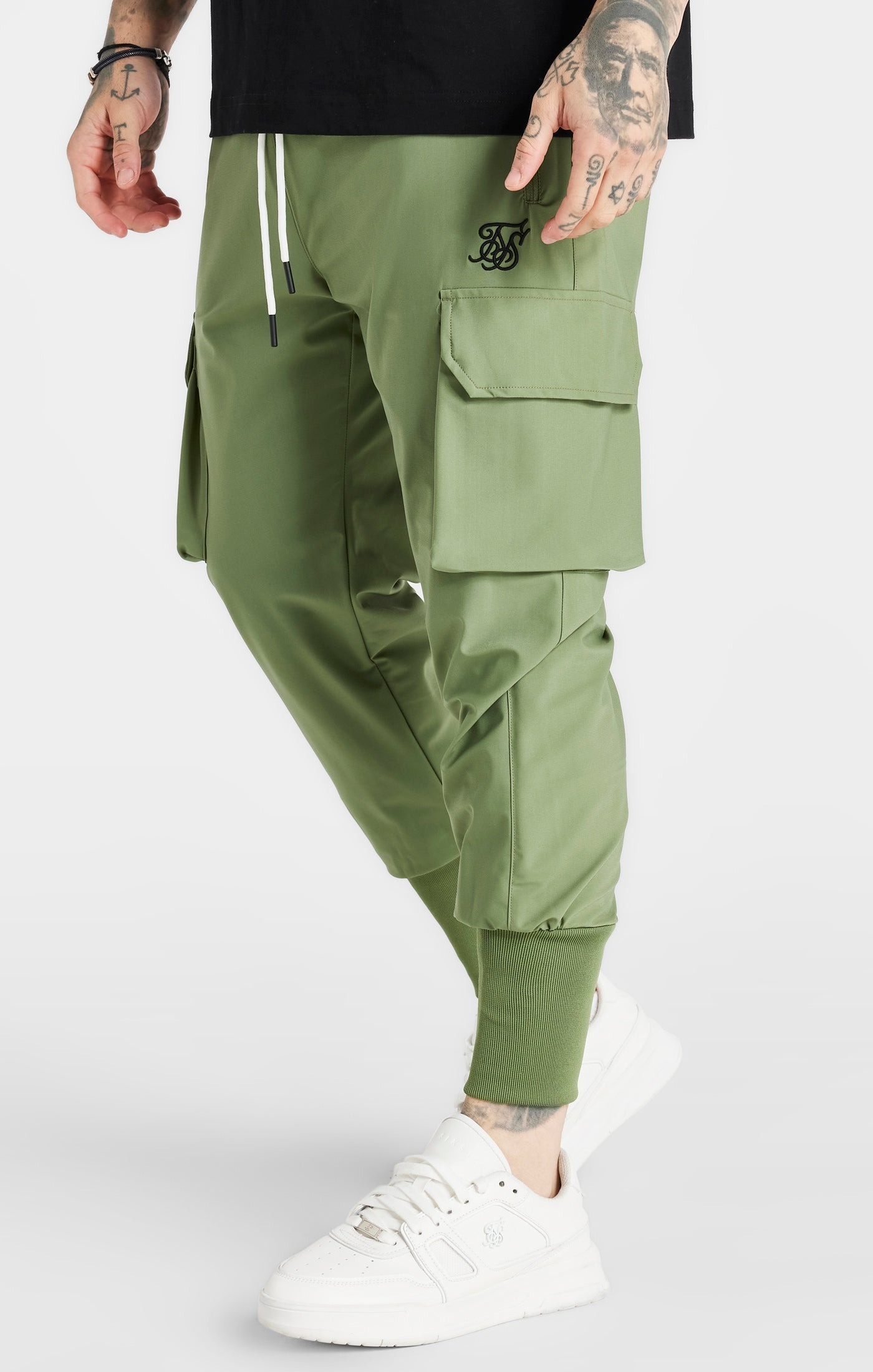 Load image into Gallery viewer, Khaki Tech Cargo Pant
