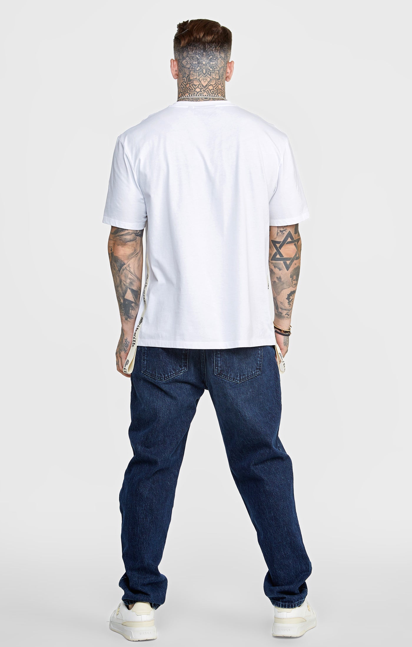 Load image into Gallery viewer, Black Relaxed Denims (4)