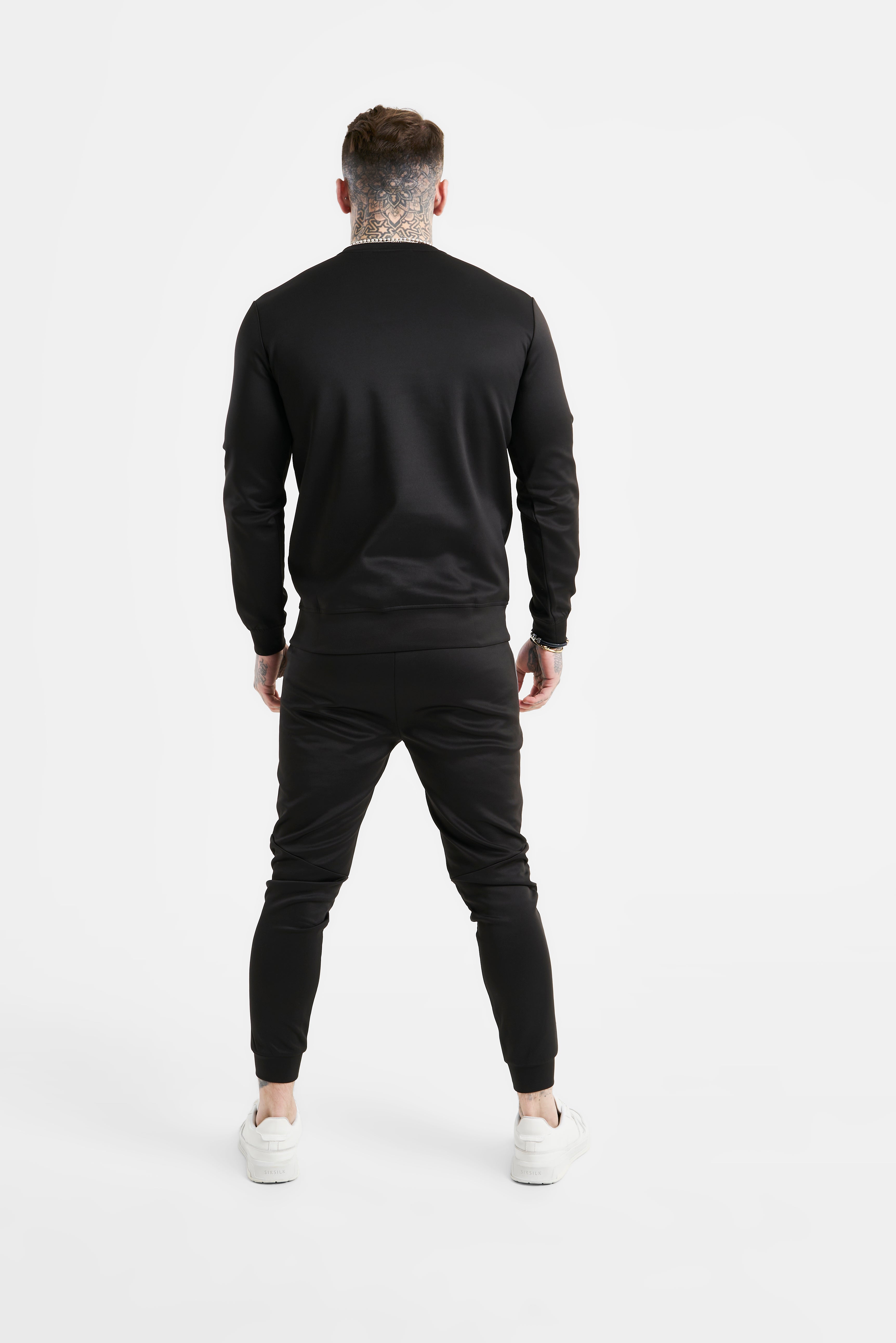 Load image into Gallery viewer, Black Panelled Sweatshirt (4)