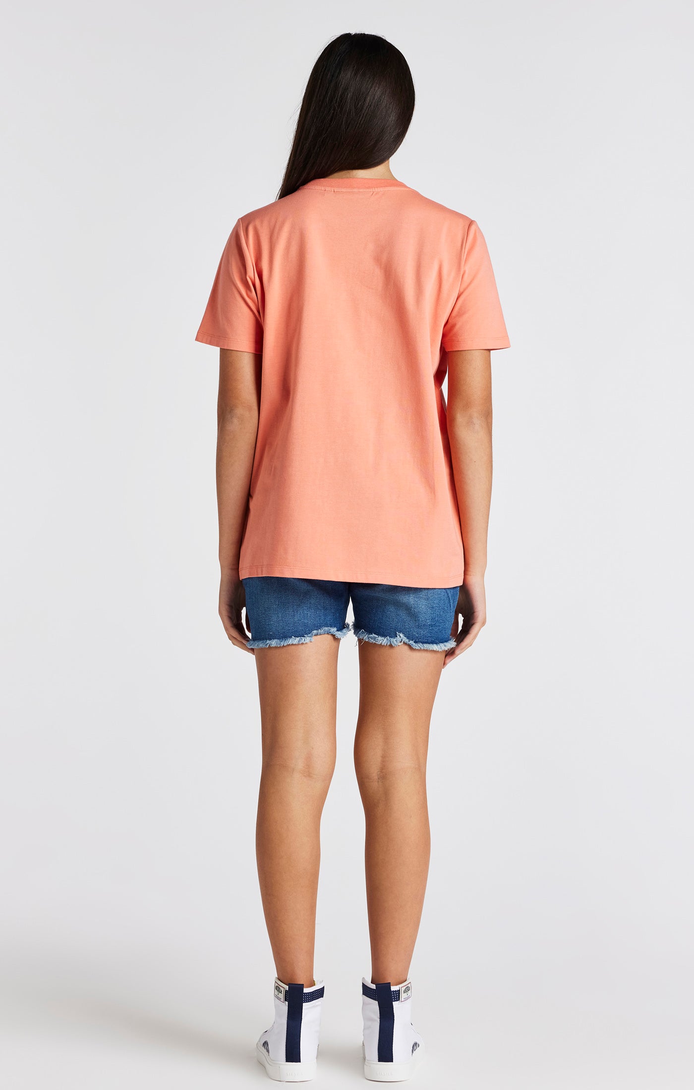 Load image into Gallery viewer, Girls Coral Branded T-Shirt (4)