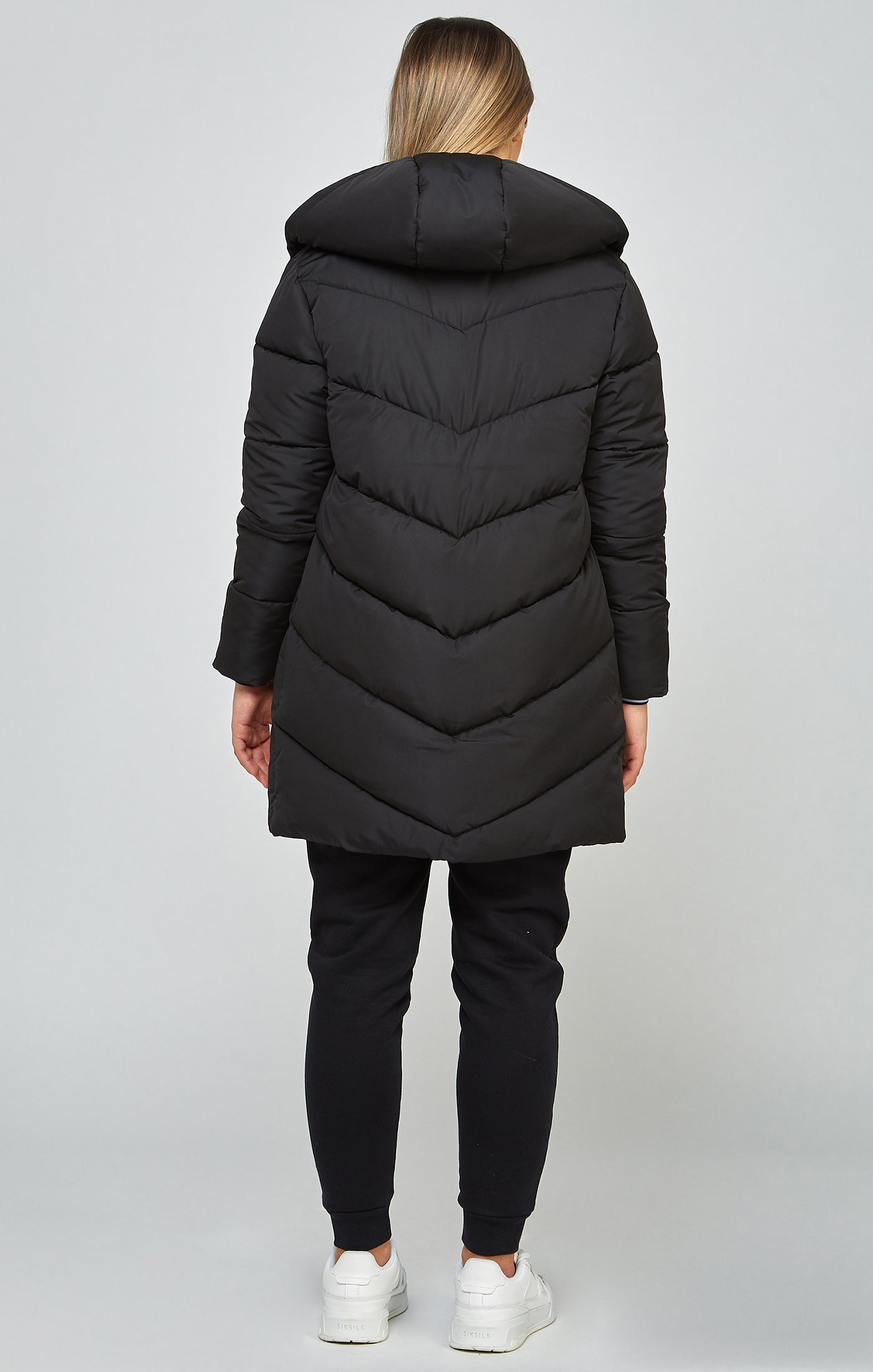 Load image into Gallery viewer, Girls Black Bubble Parka (4)