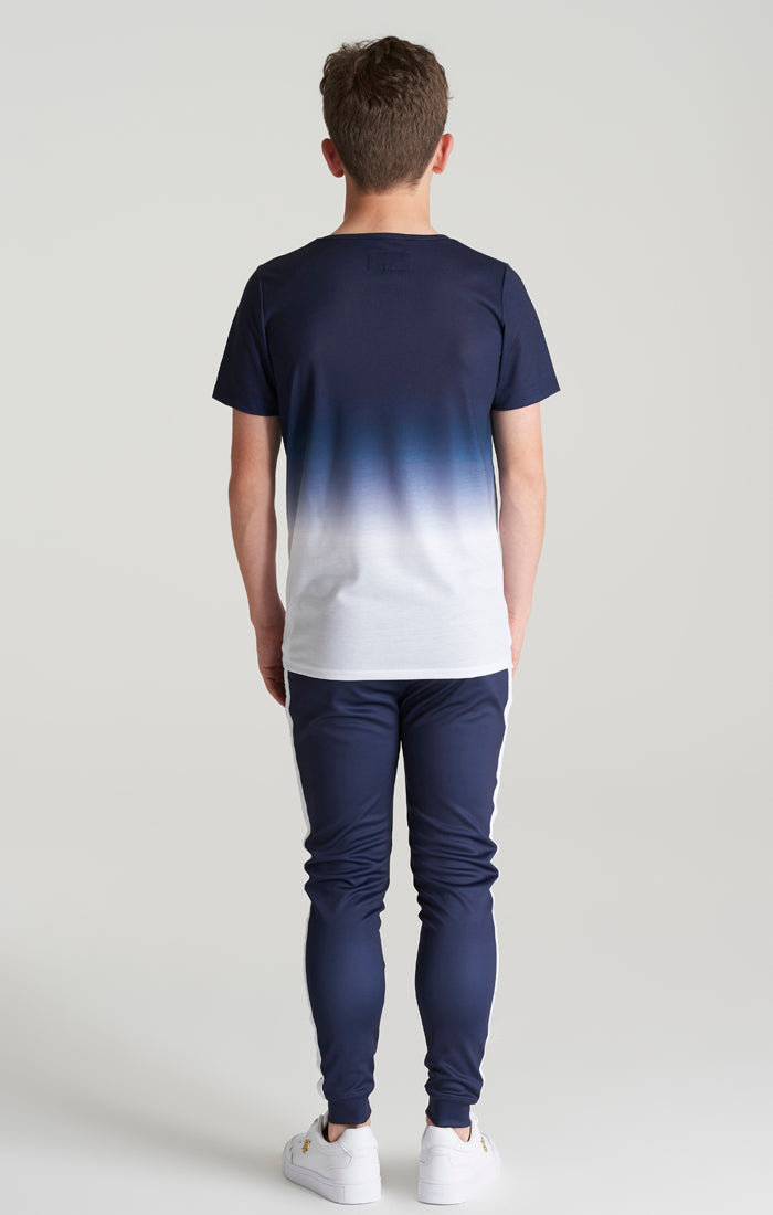 Load image into Gallery viewer, Boys Navy Fade T-Shirt (4)