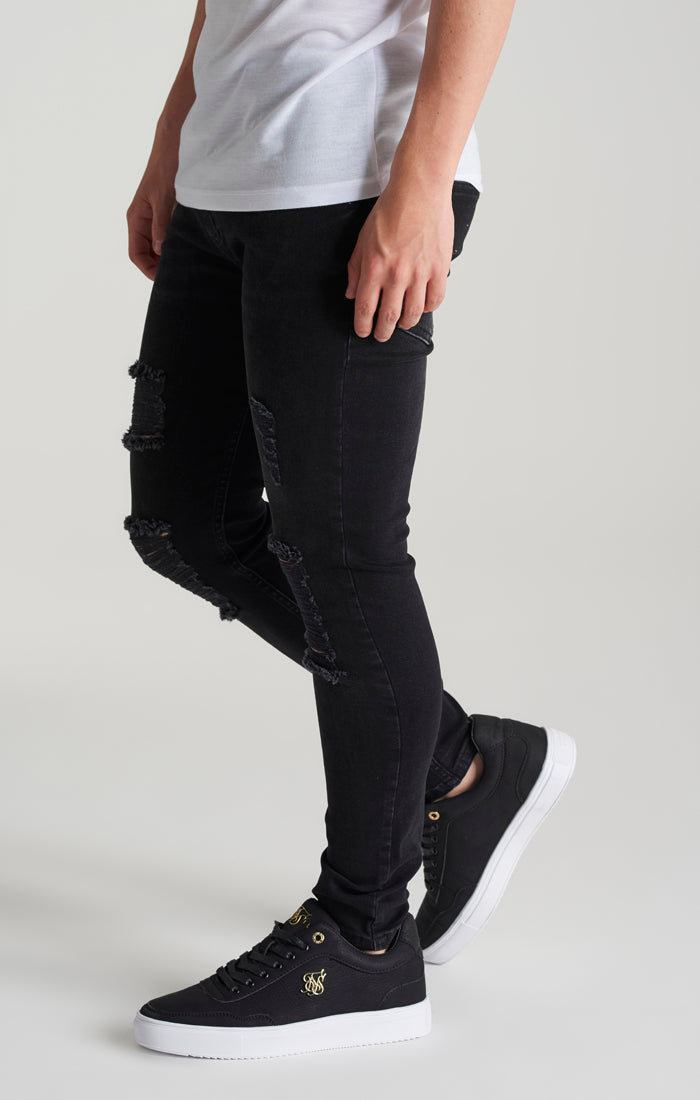 Load image into Gallery viewer, Boys Distressed Skinny Denim Jean