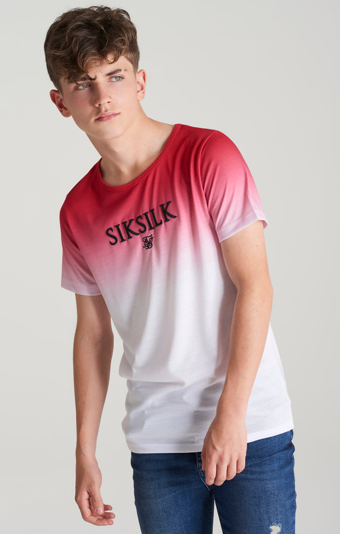 Load image into Gallery viewer, Boys Pink High Fade T-Shirt