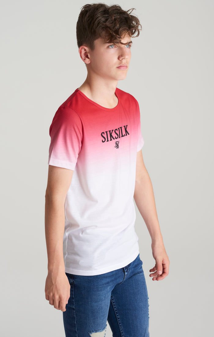 Load image into Gallery viewer, Boys Pink High Fade T-Shirt (2)