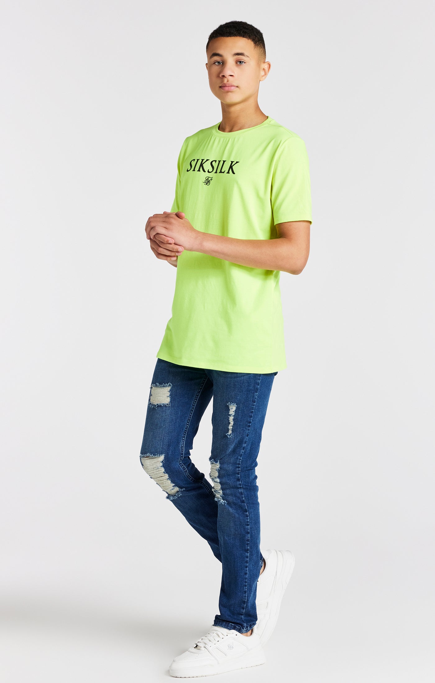 Load image into Gallery viewer, Boys Yellow Branded T-Shirt (2)