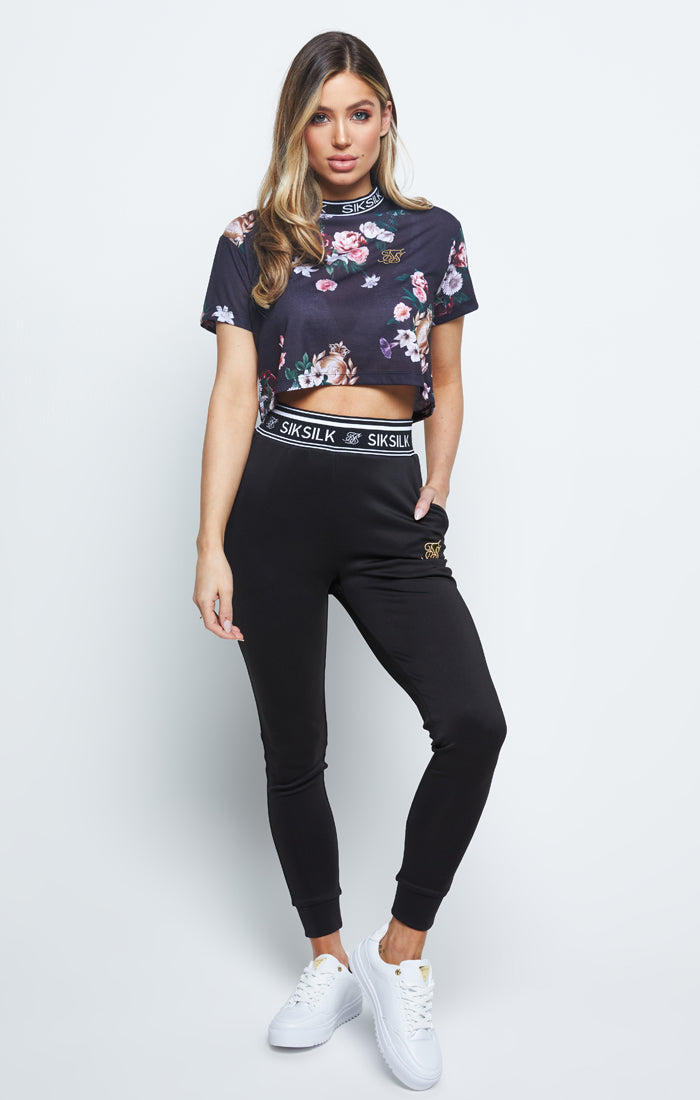 Load image into Gallery viewer, Floral Crop T-Shirt (1)