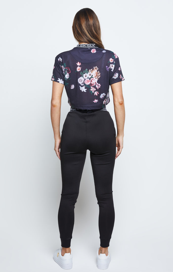 Load image into Gallery viewer, Floral Crop T-Shirt (4)