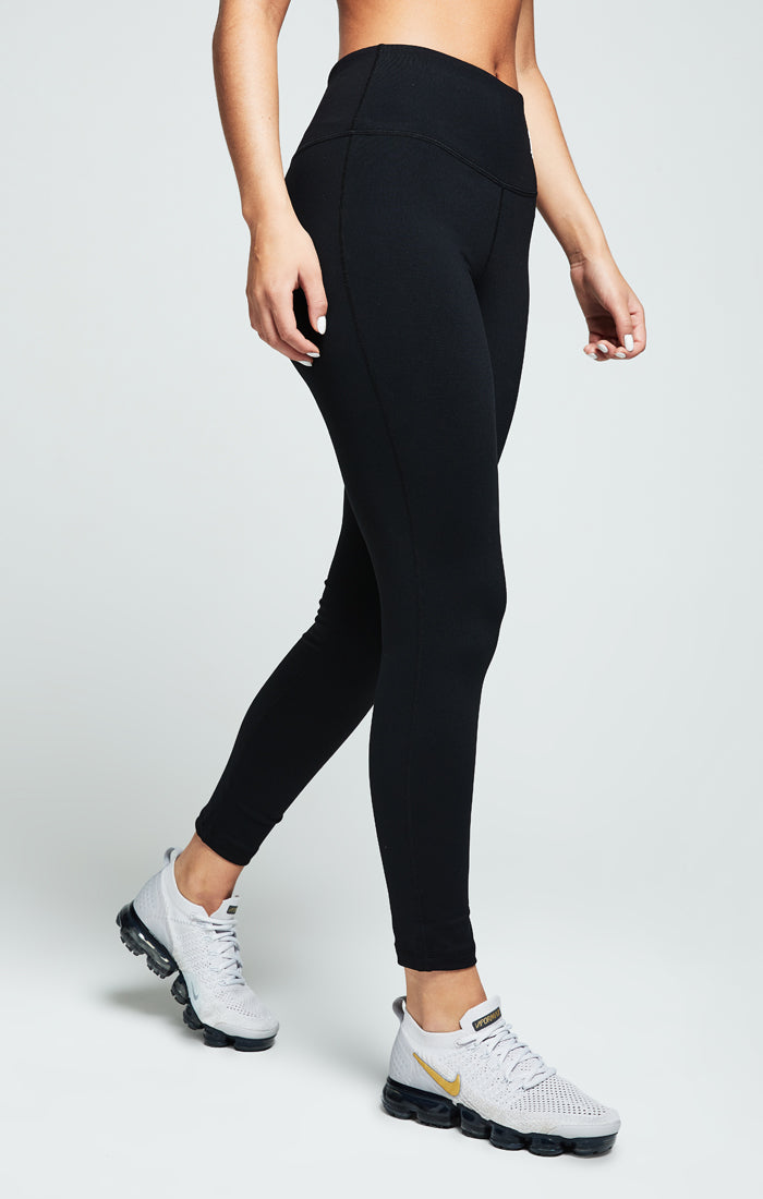 Load image into Gallery viewer, Black Essential Gym Legging (3)