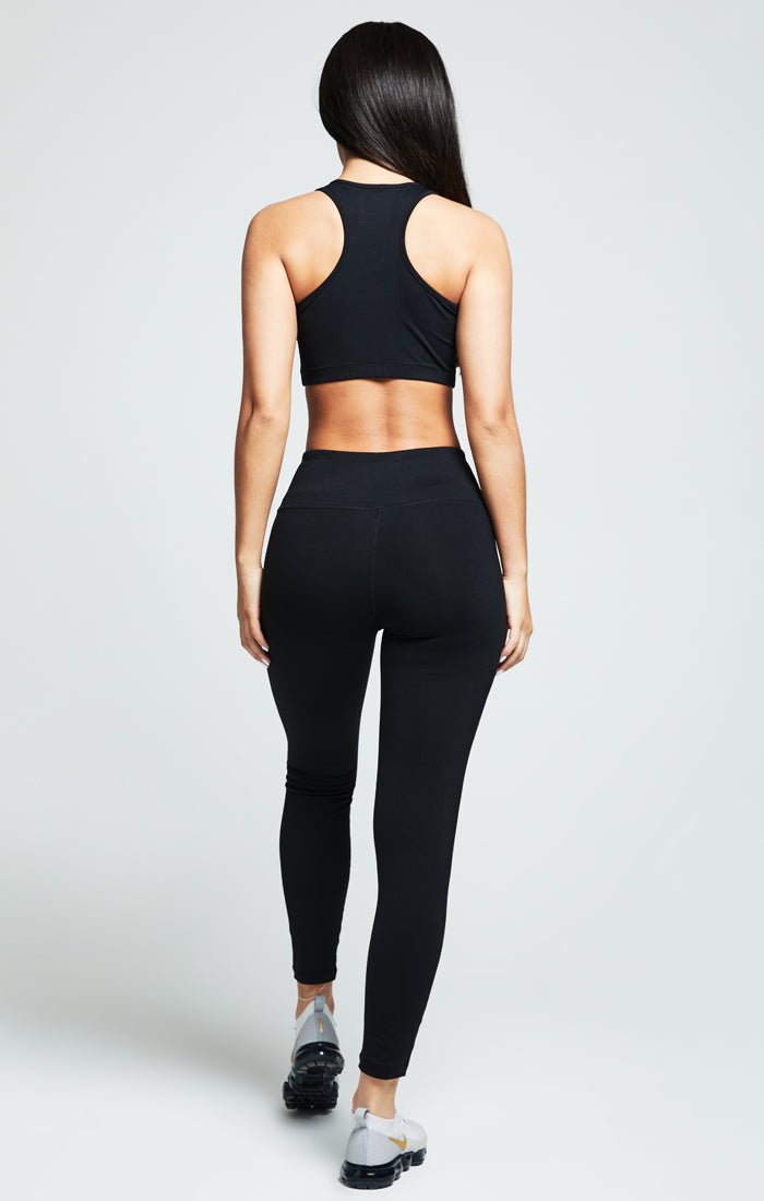 Load image into Gallery viewer, Black Essential Gym Legging (4)