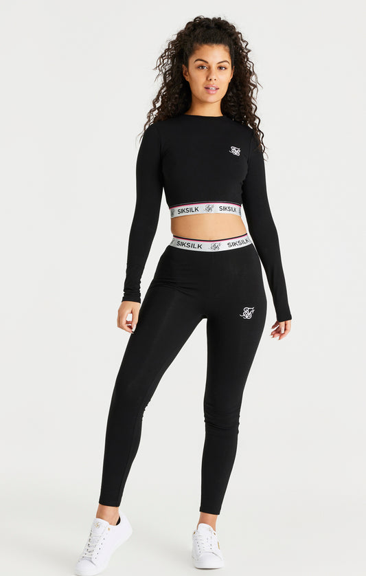 Leggings SikSilk Elettra - Preto