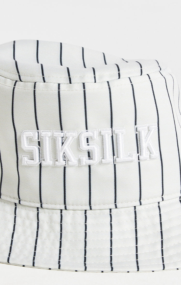 Load image into Gallery viewer, Ecru Space Jam x SikSilk Stripe Bucket Hat (3)