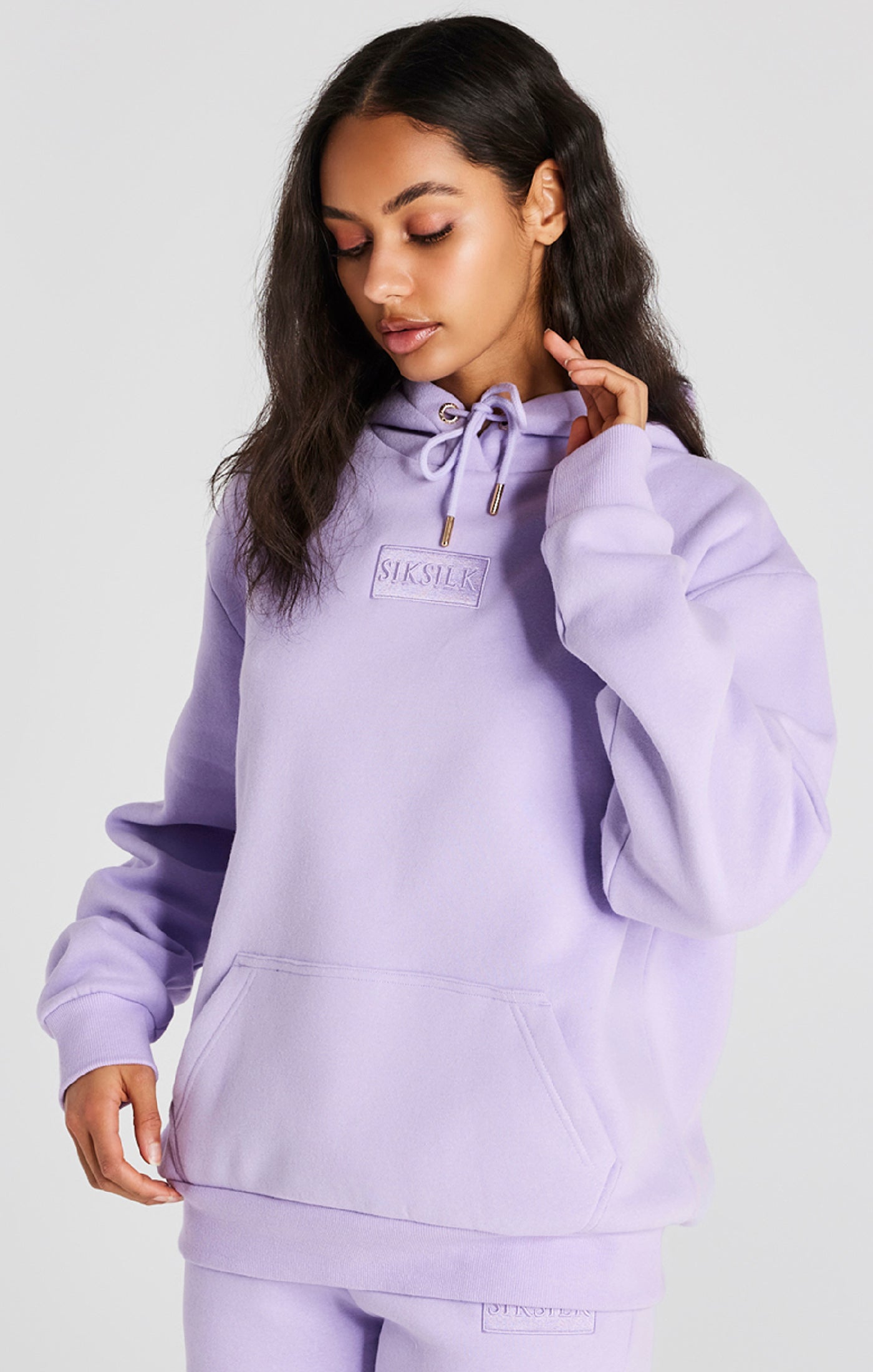Load image into Gallery viewer, Lilac Oversize Hoodie